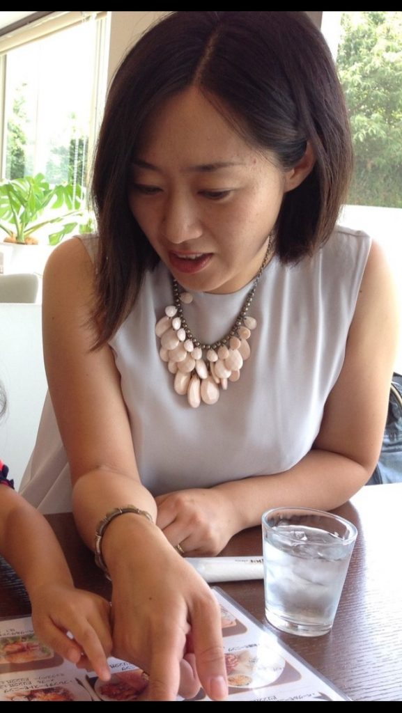 ネックレス着用